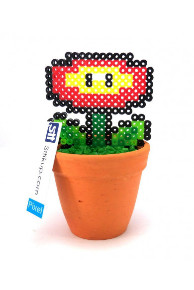 Flor Fuego Mario 3D Sttikup Deco