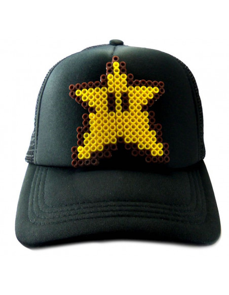 Gorra Curva Estrellita Pixel Art 3D | Sttikup