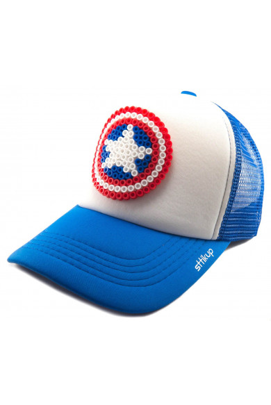 Gorra Capitan America Sttikup 3D niño