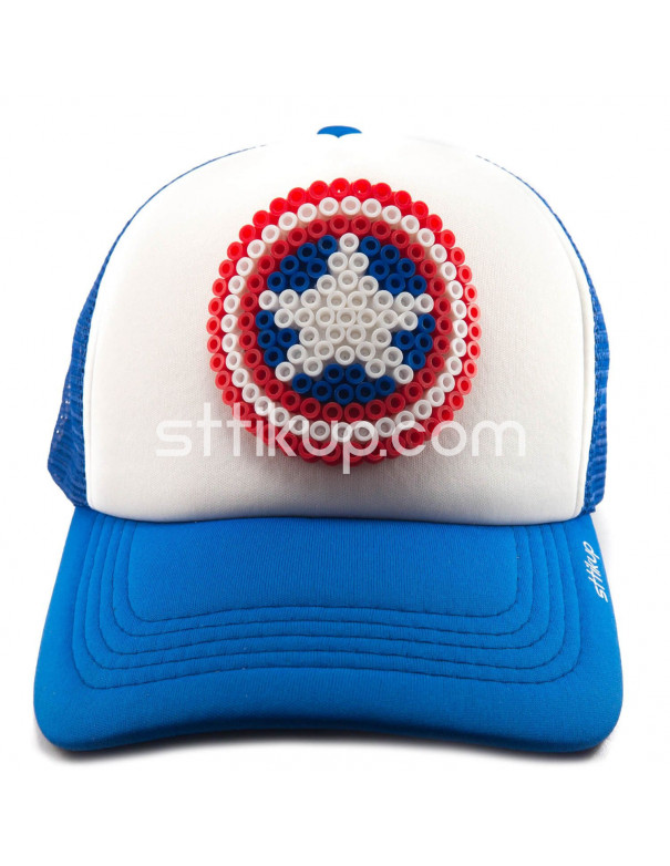Gorra Capitan America Sttikup 3D niño