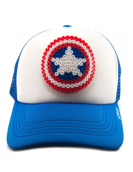 Gorra Capitan America Sttikup 3D niño