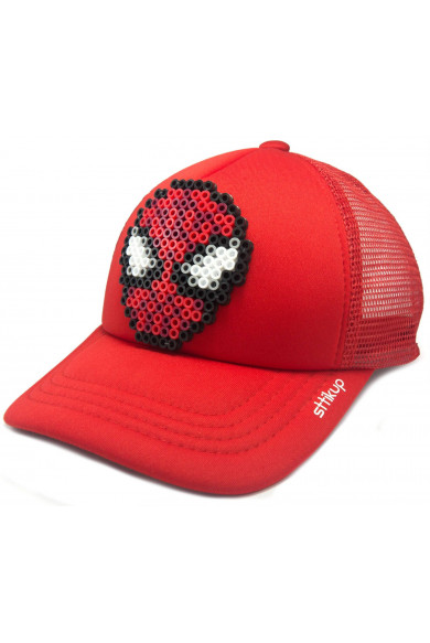 Gorra niños 3-6 Años - Aracnido  Pixel Art 3D | Sttikup