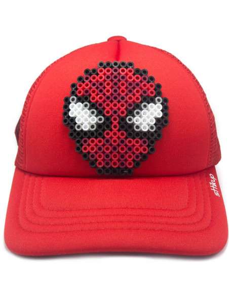 Gorra niños 3-6 Años - Aracnido  Pixel Art 3D | Sttikup