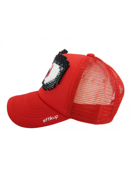 Gorra mario odyssey expression Sttikup 3D