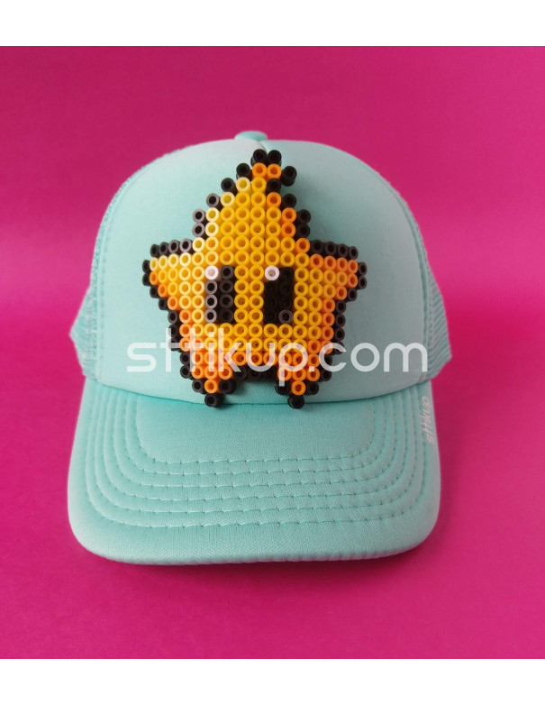 Gorra niños 3-6 Años - Estrellita Pixel Art 3D | Sttikup