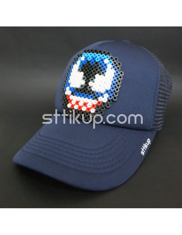 Gorra trucker Pixel Art 3D - Simbionte | Sttikup