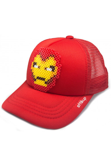 Gorra niños 3-6 Años - Iron  Pixel Art 3D | Sttikup