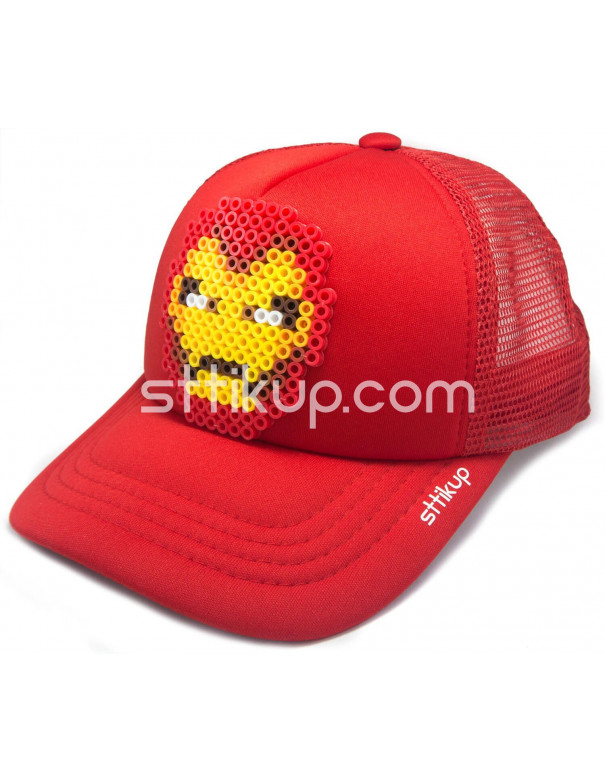 Gorra niños 3-6 Años - Iron  Pixel Art 3D | Sttikup