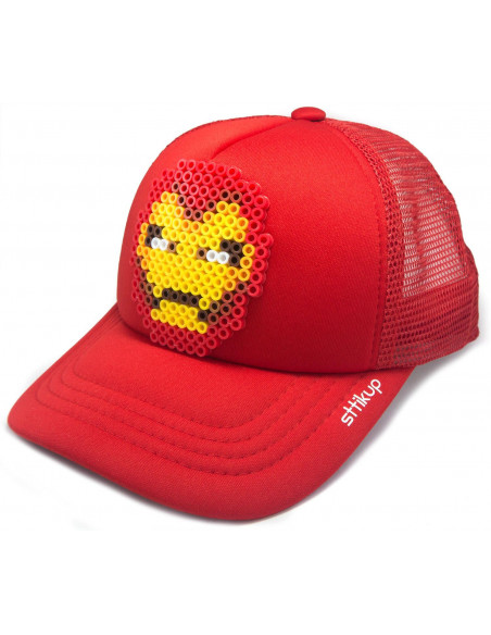 Gorra niños 3-6 Años - Iron  Pixel Art 3D | Sttikup