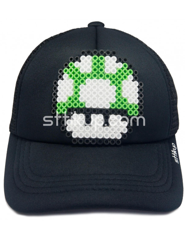 Gorra niños 3-6 Años - Honguito  Pixel Art 3D | Sttikup