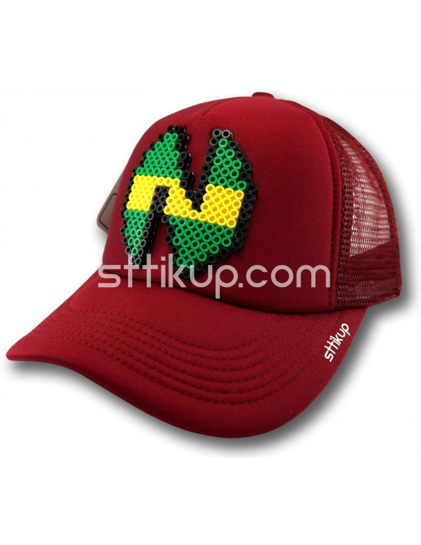 Gorra Curva Pixel Art 3D - Portero | Sttikup