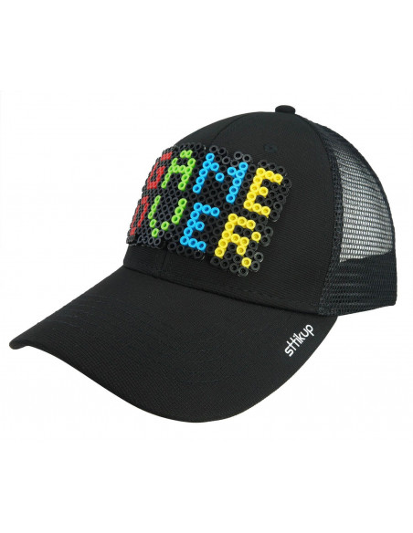 Gorra Trucker Pixel Art 3D  (ArtBit) - Game Over | Sttikup