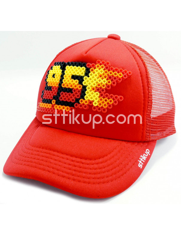 Gorra niños 3-6 Años - Rayo  Pixel Art 3D | Sttikup