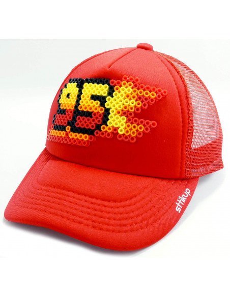 Gorra niños 3-6 Años - Rayo  Pixel Art 3D (ArtBit)| Sttikup
