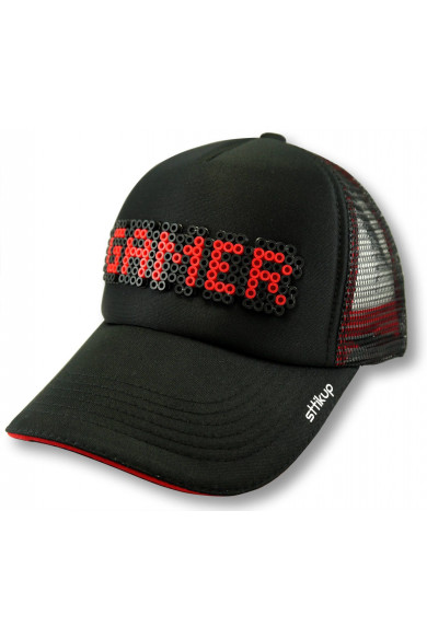 Gorra Curva Pixel Art 3D (ArtBit) - Gamer | Sttikup 2