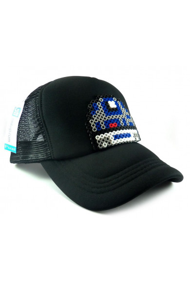 Gorra Trucker Pixel Art 3D - Androide | Sttikup