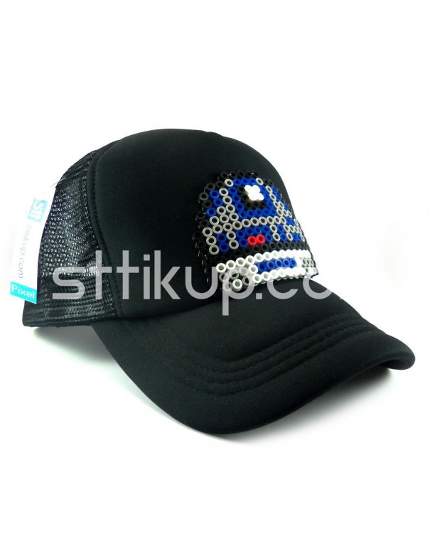 Gorra Trucker Pixel Art 3D - Androide | Sttikup