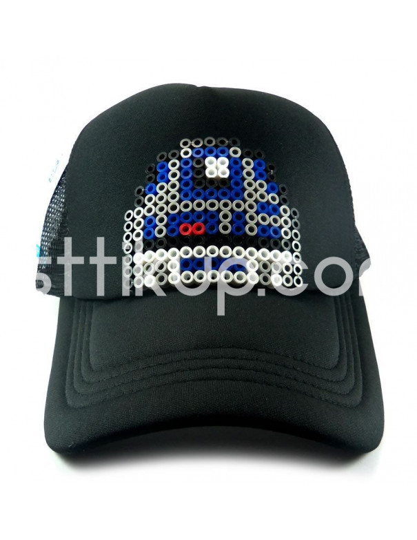 Gorra Trucker Pixel Art 3D - Androide...