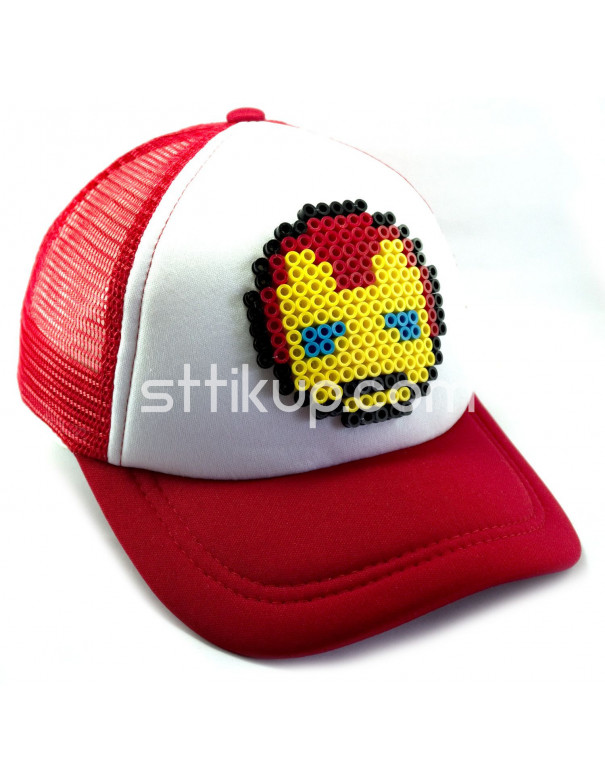 Gorra Baby Ironman Sttikup 3D niño