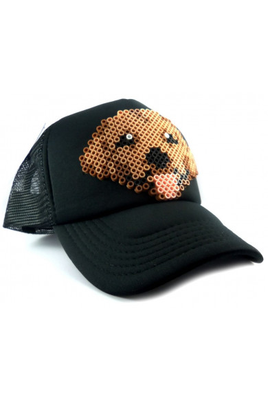 Gorra Sttikup Golden retriever 3D