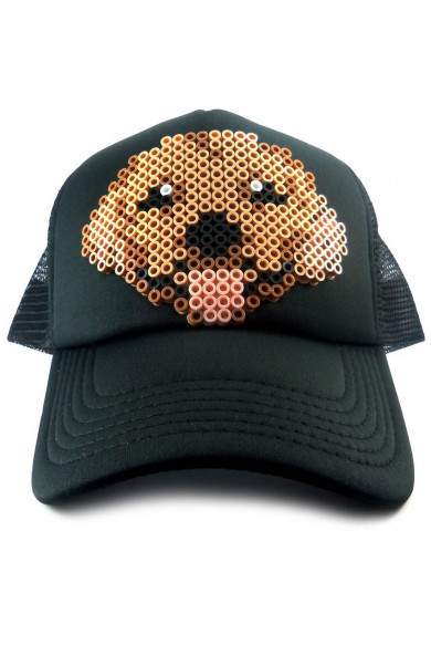 Gorra Sttikup Golden retriever 3D 2