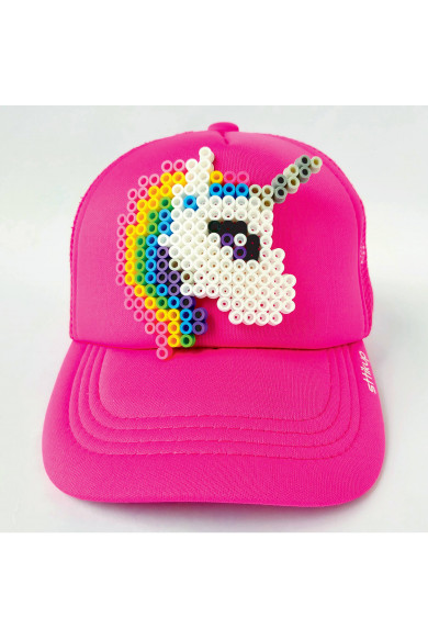 Gorra niños 3-6 Años - Unicornio  Pixel Art 3D (ArtBit) |... 2