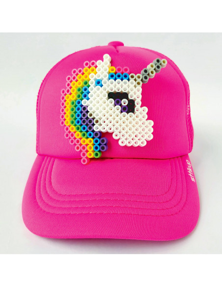 Gorra niños 3-6 Años - Unicornio  Pixel Art 3D (ArtBit) | Sttikup