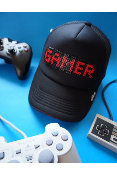 Gorra Curva Pixel Art 3D (ArtBit) - Gamer | Sttikup