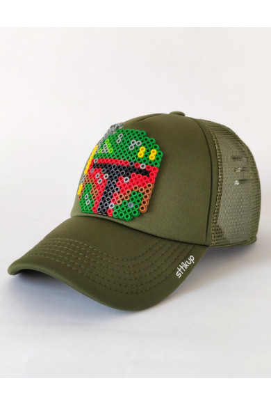 Gorra Trucker Pixel Art 3D - Caza Recompensas | Sttikup