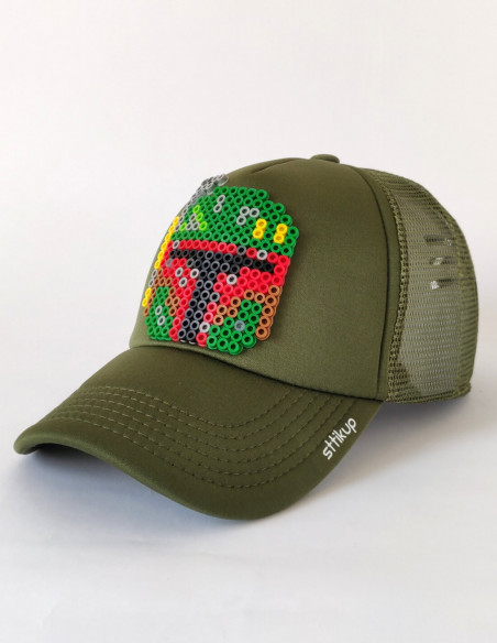 Gorra Trucker Pixel Art 3D - Caza Recompensas | Sttikup