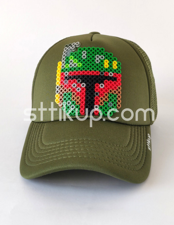 Gorra Trucker Pixel Art 3D - Caza...