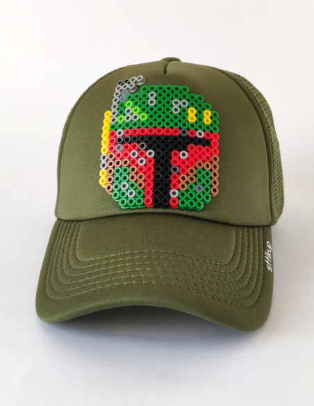 Gorra Trucker Pixel Art 3D - Caza Recompensas | Sttikup