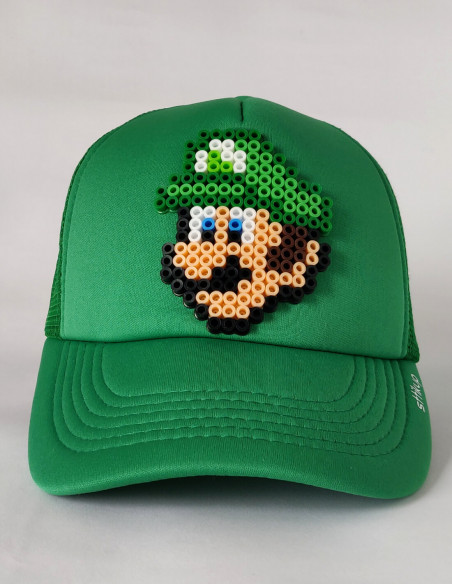 Gorra trucker Pixel Art 3D (ArtBit)- Hermano Fontanero | Sttikup