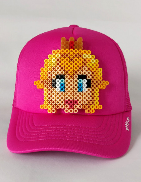 Gorra trucker Pixel Art 3D (ArtBit) - Princesa | Sttikup