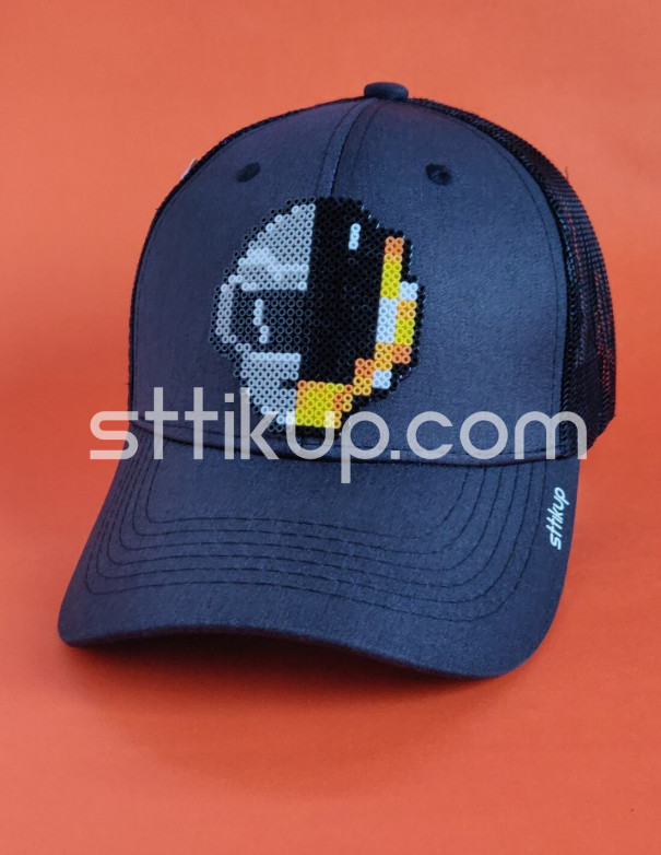 Gorra trucker Pixel Art 3D (ArtBit) - Casco Robot| Sttikup