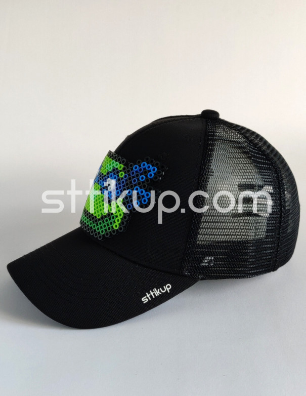 Gorra trucker Pixel Art 3D (ArtBit) -...