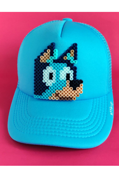 Gorra trucker Pixel Art 3D (ArtBit) - Perrita Heeler |...