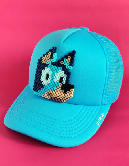 Gorra trucker Pixel Art 3D (ArtBit) - Perrita Heeler | Sttikup