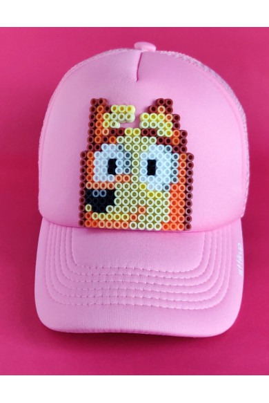 Gorra trucker Pixel Art 3D (ArtBit) - Perrita Heeler 2 |...