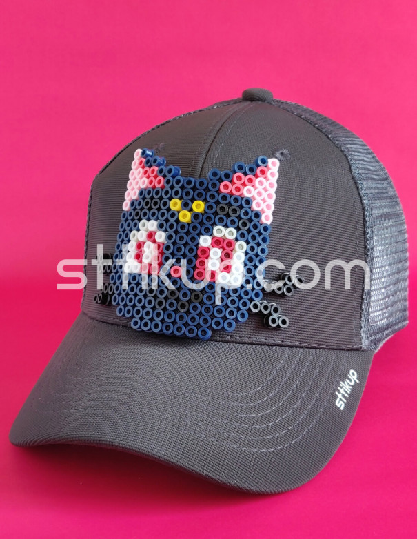 Gorra trucker Pixel Art 3D - Luna | Sttikup
