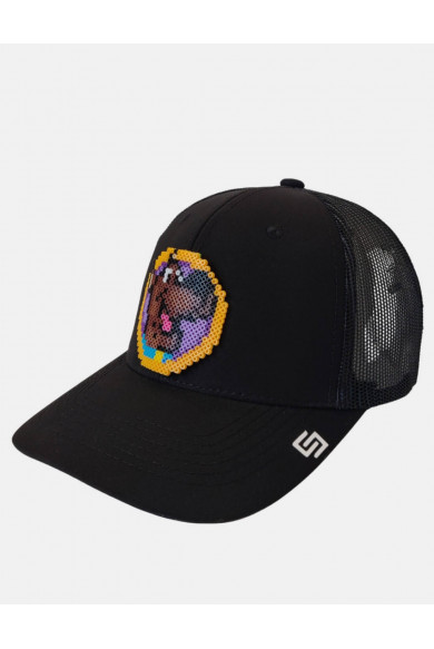 Gorra Curva Pixel Art 3D - Perro Misterio | Sttikup 2