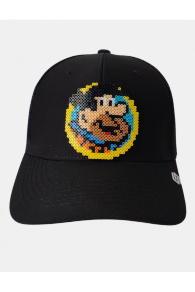 Gorra Curva Pixel Art 3D (ArtBit) - Cavernicola | Sttikup