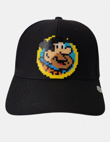 Gorra Curva Pixel Art 3D (ArtBit) - Cavernicola | Sttikup