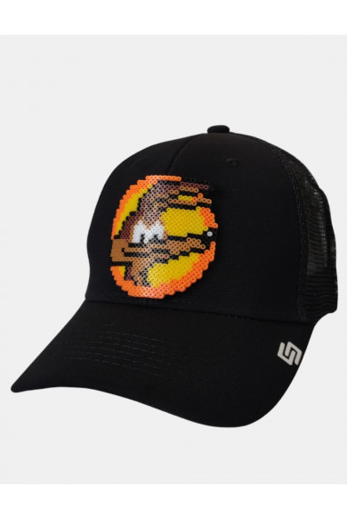 Gorra Curva Pixel Art 3D  (ArtBit) - Coyote | Sttikup 2
