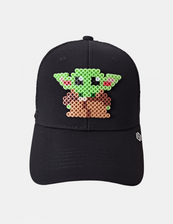 Gorra Trucker Pixel Art 3D - El Bebé Mistico | Sttikup