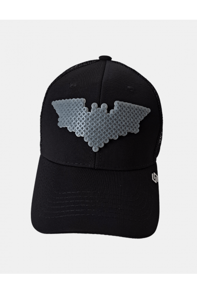 Gorra Curva Pixel Art 3D - Bat Caballero | Sttikup