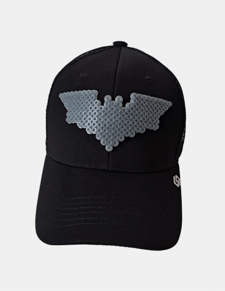 Gorra Curva Pixel Art 3D - Bat Caballero | Sttikup
