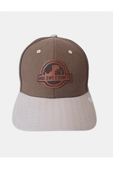 Gorra Curva Love No internet Parche Pixel | Sttikup