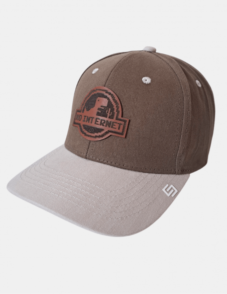 Gorra Curva Love No internet Parche Pixel | Sttikup