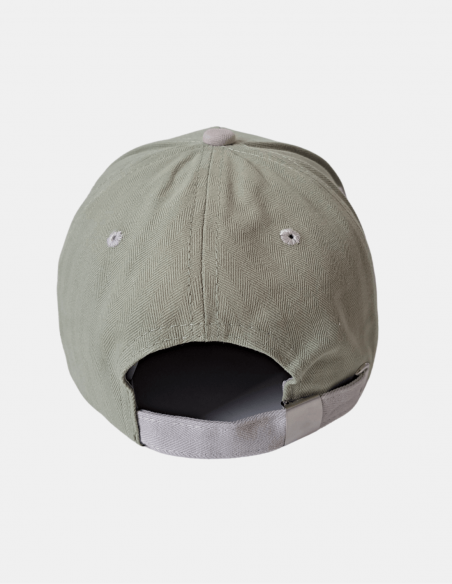 Gorra Curva Molecula Cafe Parche Pixel | Sttikup